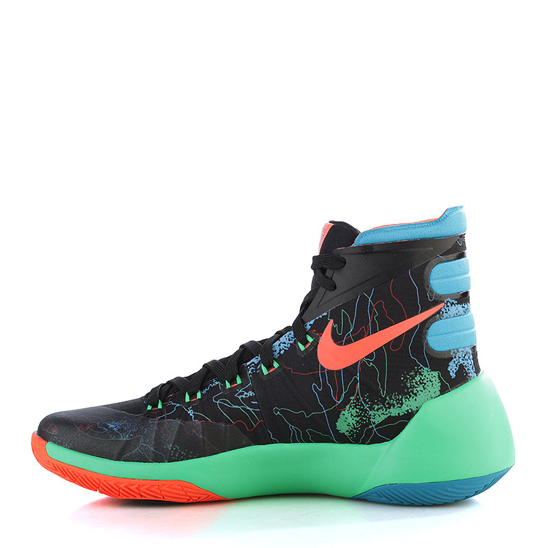 мужские черные баскетбольные кроссовки Nike Hyperdunk 2015 PRM 749567-084 - цена, описание, фото 3